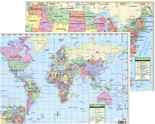 Deskpad-World-Map